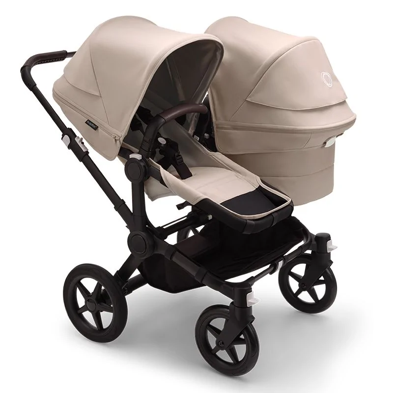 Bugaboo Donkey 5 Duo Negro Desert-Taupe