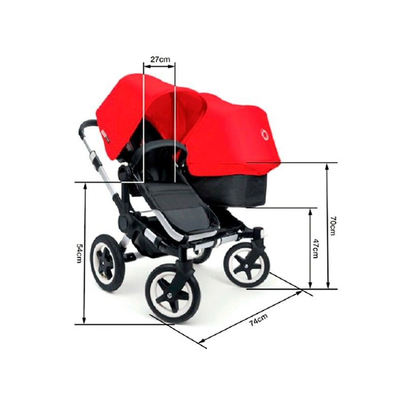 Bugaboo Donkey 5 Gemelar Completo - Imagen 8