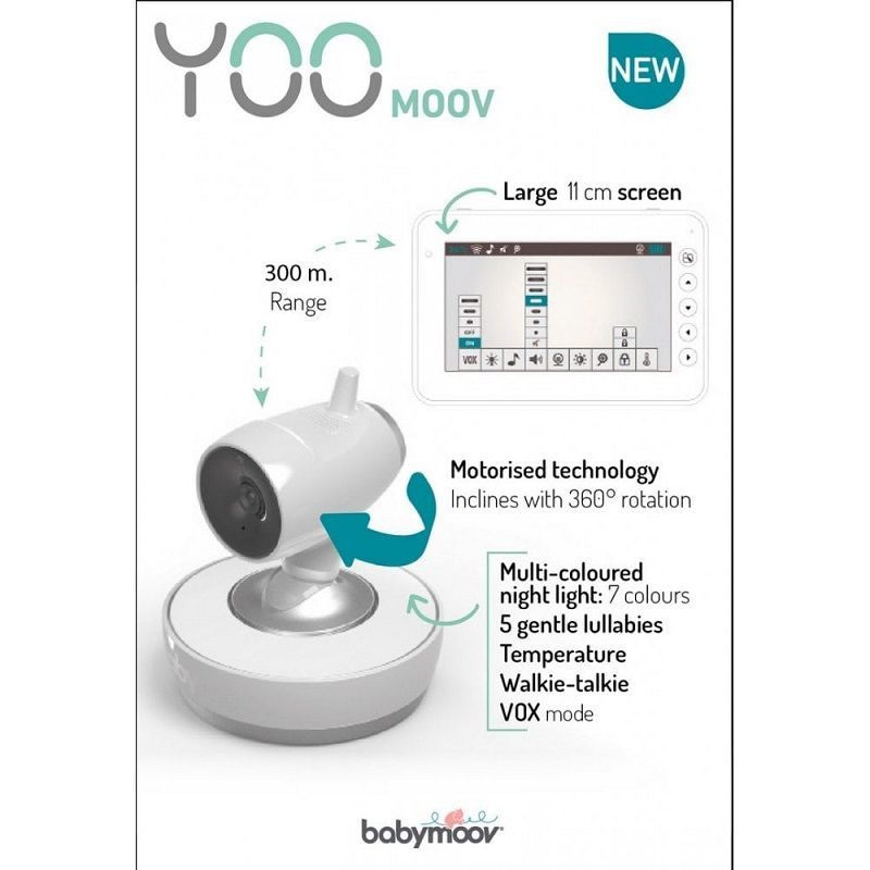 Vigilabebes Babymoov YOO FEEL Pantalla Tactil 3,5" - Imagen 4