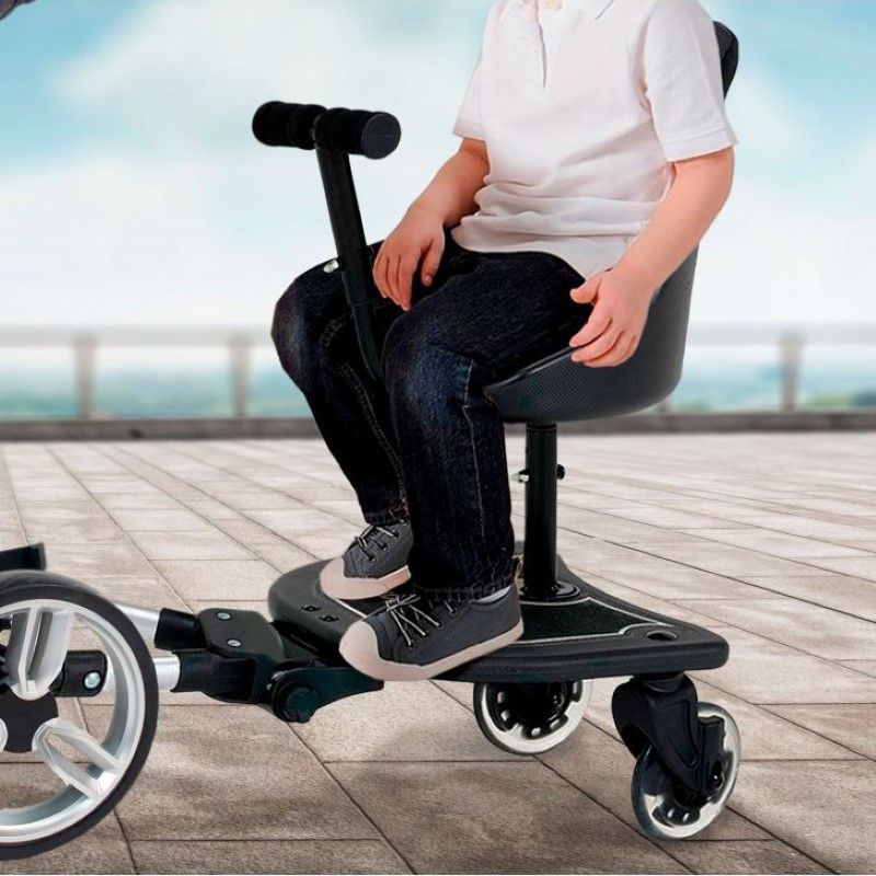 Patinete silla de paseo Buggy Board con Asiento Asalvo - Imagen 3