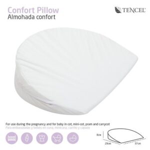 Almohada Confort Mini Liso E Blanco 37X29 CM