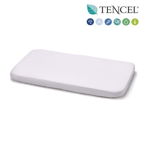 Sábana Bajera y Protector Impermeable Tencel de MiniCuna Cambrass - Imagen 2