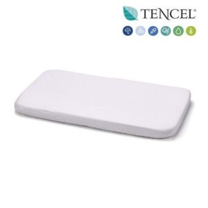 Sábana Bajera y Protector Impermeable Tencel de MiniCuna Cambrass