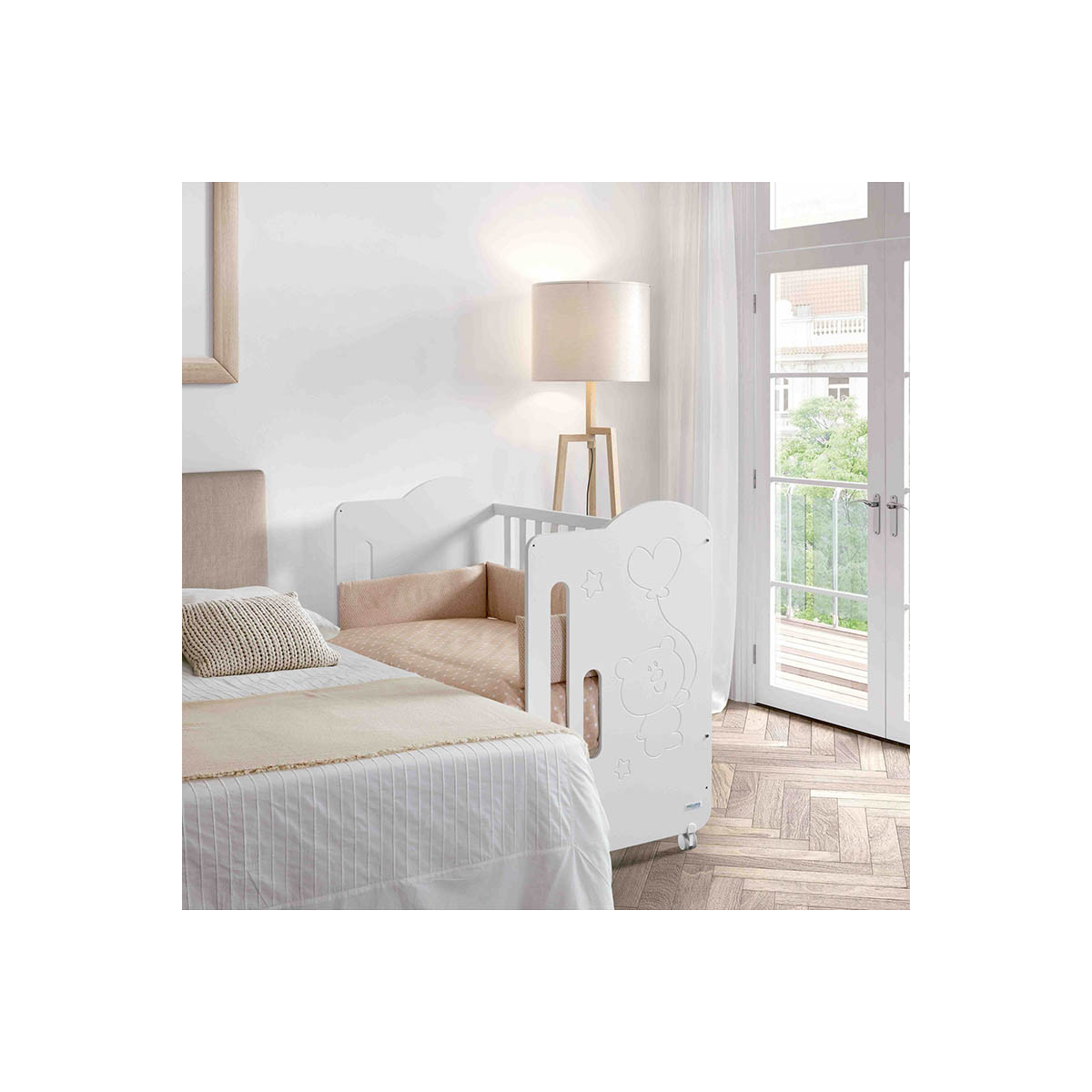 Cuna Globito Micuna color blanco - Imagen 6