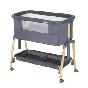 Minicuna de colecho Smart Asalvo Gris